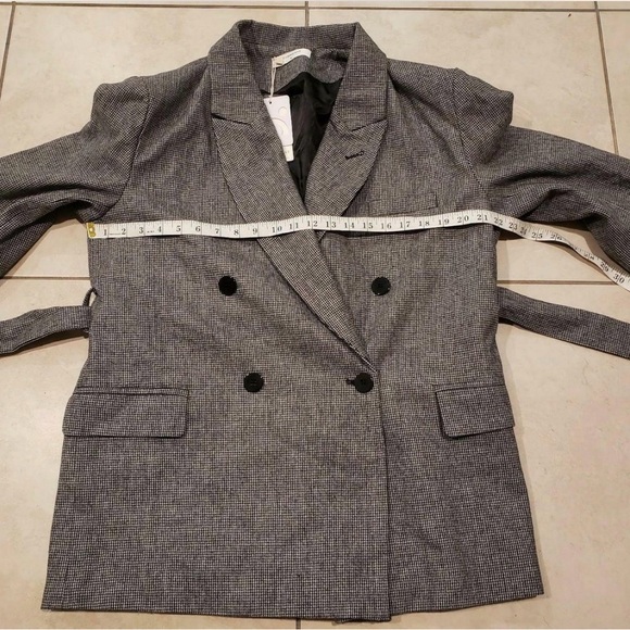 Commense wool - blend belted Blazer - Picture 8 of 8